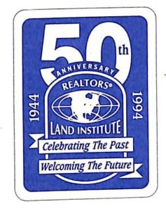 Special 50th Anniversary_Realtors Land Institute Logo 1994